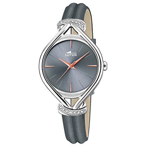 Lotus Damen Analog Quarz Uhr mit Leder Armband 18399/2 von Lotus