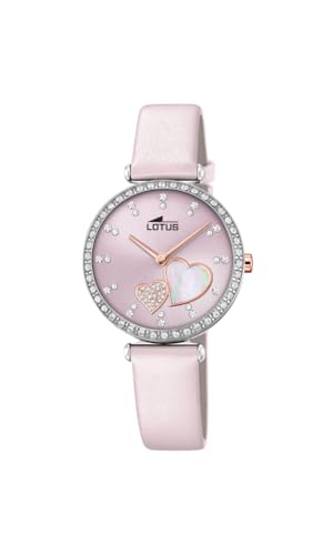 Lotus Damen Analog Quarz Uhr mit Leder Armband 18618/2 von Lotus