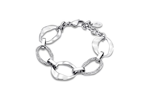 Lotus Style Armband für Damen aus Edelstahl in der Farbe Silber, Durchmesser: 21,7 cm, LS1672-2/1 von Lotus