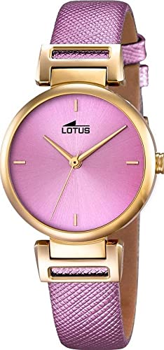 Lotus Damen-Armbanduhr Analog Quarz Leder 18228/2 von Lotus