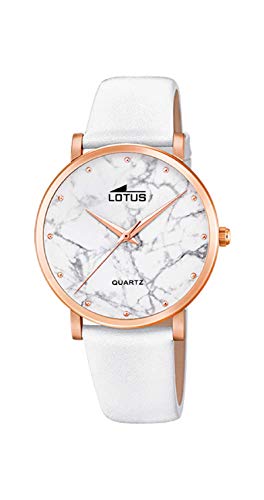 Lotus Damen Analog Quarz Uhr mit Leder Armband 18703/3 von Lotus