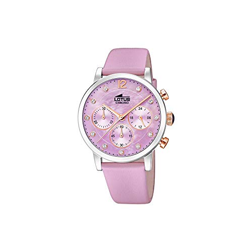 Lotus DamenArmbanduhr Chronograph Quarz Leder 18674/4 von Lotus