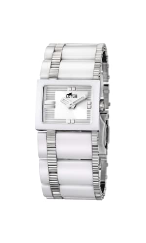 Lotus Uhr Für Damen 15597/1 Outlet Silber Edelstahl Case SilberEdelstahl Band von Relojes Lotus