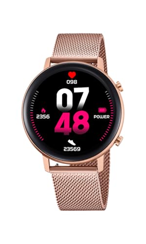 Lotus Unisex-Erwachsene Digital Smartwatch Uhr mit Edelstahl Armband 50042/1 von Lotus