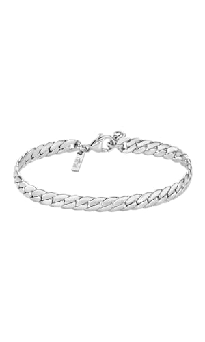 Lotus Style Armband für Herren aus Edelstahl in der Farbe Silber, Durchmesser: 21 cm, LS2210-2/1 von Lotus Style
