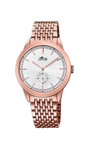 Lotus Uhr Für Herren 18474/1 Outlet Gold Edelstahl Case RoségoldEdelstahl Band von Lotus