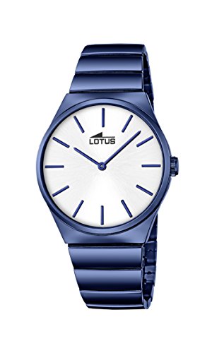 Lotus Herren Analog Quarz Uhr mit Edelstahl Armband 18279/1 von Lotus
