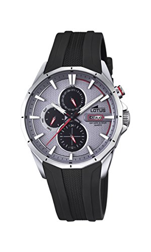 Lotus Herren Analog Quarz Uhr mit Plastik Armband 18320/3 von Lotus