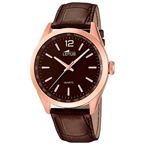 Lotus RELOJ 18151/2 Hombre, Braun/Roségold, Armband von Lotus