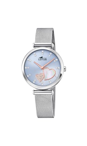 Lotus Damen Analog Quarz Uhr mit Edelstahl Armband 18615/2 von Relojes Lotus