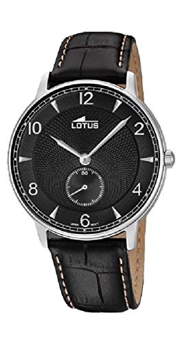 Lotus Herren Analog Quarz Uhr mit Leder Armband 10134/C von Lotus