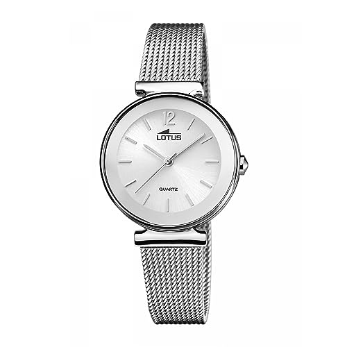 Lotus Uhr Für Damen 18434/A Trendy Silber Edelstahl Case SilberEdelstahl Band von Relojes Lotus