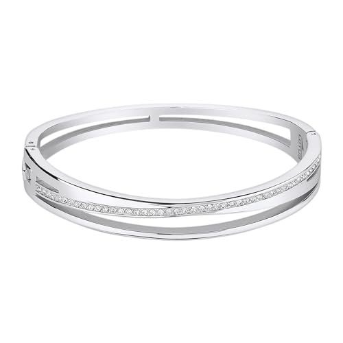 LOTUS STYLE LS2113-2/1 Bliss Damen Armband Edelstahl 316L 61,00 mm, Einheitsgröße, Edelstahl, kein Edelstein, Einheitsgröße, Silber, Kein Edelstein von LOTUS