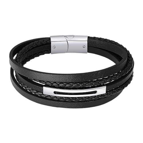 LOTUS STYLE Armband LS2145-2/3 Urban Man Leder 213.00 mm Herren, Einheitsgröße, Leder, Kein Edelstein von Lotus Style