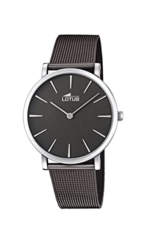 LOTUS Herren Analog Quarz Uhr mit Edelstahl Armband 18771/1 von Lotus