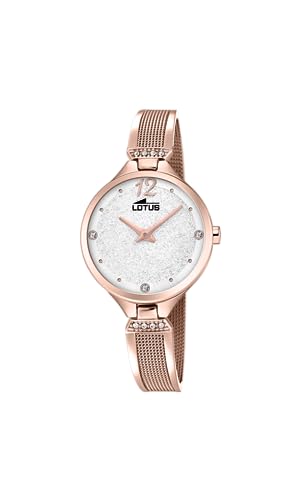 Lotus Uhr Für Damen 18606/1 Outlet Roségold Edelstahl Case GoldEdelstahl Band von LOTUS