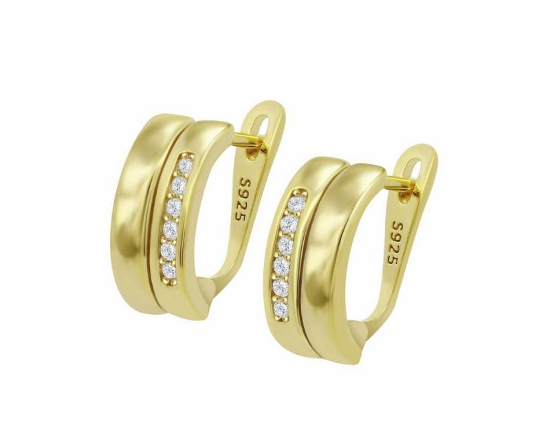 Lotus Ohrring-Set Creolen Damenohrringe Gold Lotus LP3328-42 zeitlos elegant Ohrschmuck von Lotus