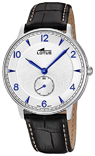 Lotus Herren Analog Quarz Uhr mit Leder Armband 10134/B von Lotus