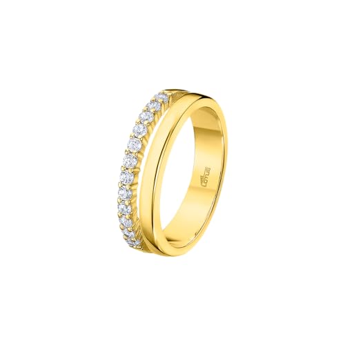 Lotus Silberring Damen Doppelt Gold LP3446-3/214 Marke, Einheitsgröße, Metall, Kein Edelstein von Lotus