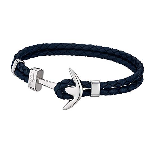 Lotus Style Armband Herren Anker LS1832-2/4 Leder blau Markenschmuck D1JLS1832-2-4 Lotus Style Armband Herren Anker LS1832-2/4 Leder blau Markenschmuck D1JLS1832-2-4 von Lotus