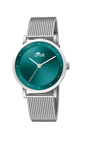 LOTUS Damen Fashion Uhr Trendy in der Farbe Silber mit Edelstahlarmband, Gehäusedurchmesser: 35mm, 18790/6 von LOTUS
