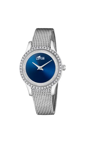 LOTUS Damen Fashion Uhr Bliss in der Farbe Silber mit Edelstahlarmband, Gehäusedurchmesser: 31,5mm, 18826/2 von LOTUS