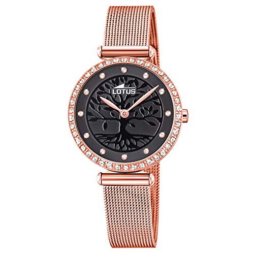 Lotus Damen Analog Quarz Uhr mit Edelstahl Armband 18711/3 von Lotus