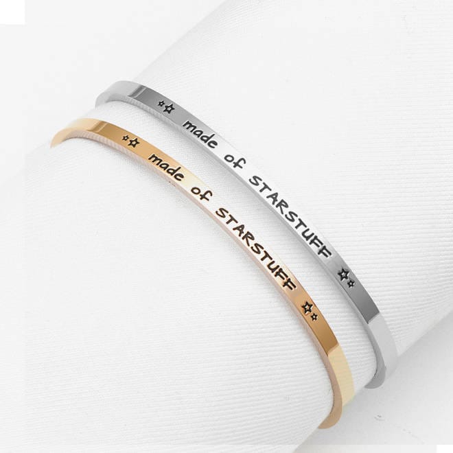 3mm Dicker Armreif Aus Starstuff 3mm Dicker Armreif Aus Starstuff von LotusLionDesign