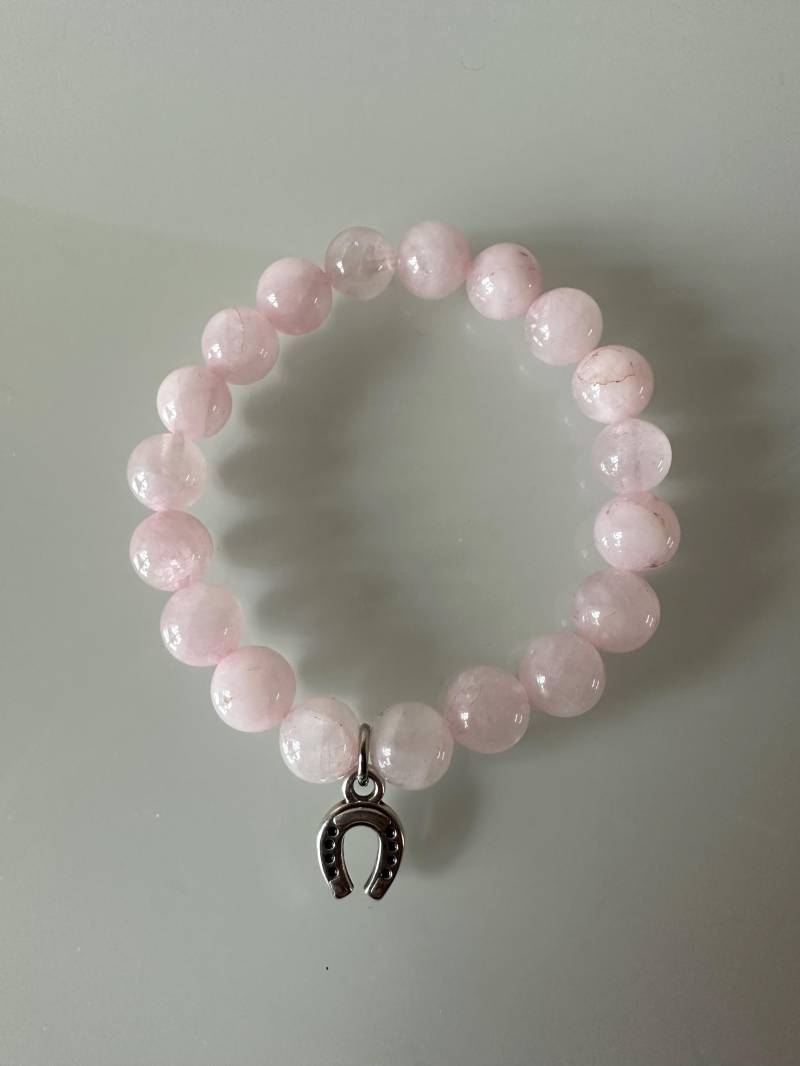 Armband Für Mädchen Kinderarmband Rosenquarz Heilsteine Armbändchen Konzentration, Halt Und Glück Schule Beruf Hufeisen Gr. S Armband Für Mädchen Kinderarmband Rosenquarz Heilsteine Armbändchen Konzentration, Halt Und Glück Schule Beruf Hufeisen Gr. S von LotusMalaLandshut