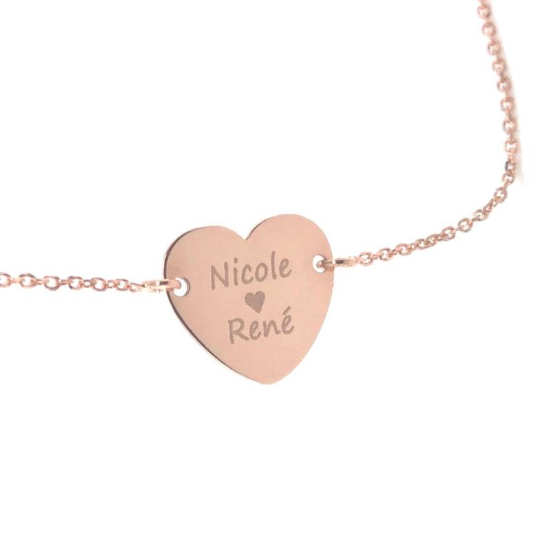 Armkette Engrave Heart von LouMarieSchmuck