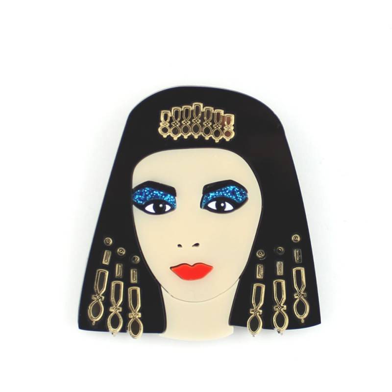 Kleopatra Brosche von LouTaylorIconic