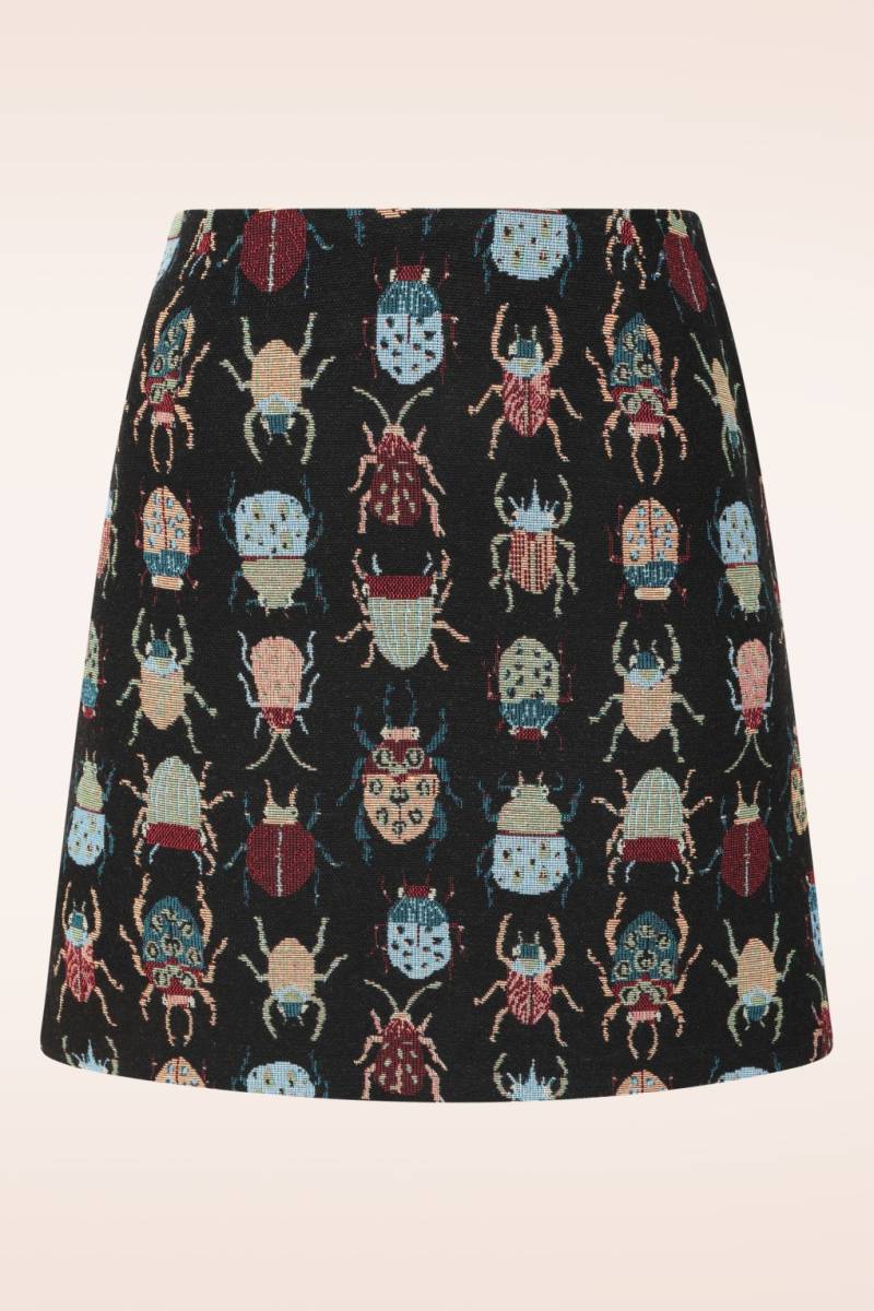 Aubin Beetlejuice Jacquard-Minirock in mehrfarbig von Louche