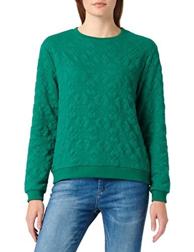 Louche Damen Jan-Flower Polo-Pullover, grün, 40 von Louche