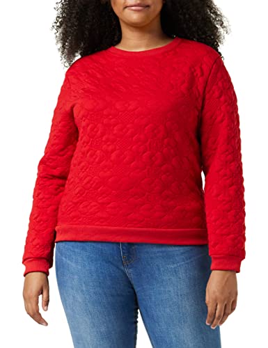 Louche Damen Jan-Flower Polo-Pullover, rot, 40 von Louche