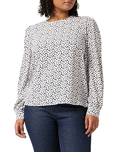 Louche Damen Lima-Flower-Spot Bluse, weiß, 40 von Louche