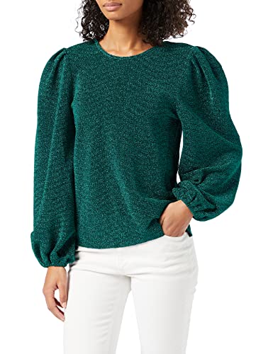 Louche Damen Marly Bluse, Petrol, 14 von Louche