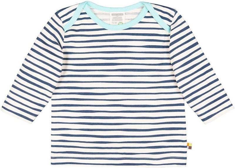 Loud und Proud Shirt Langarm Ringel ultramarin von Loud und Proud