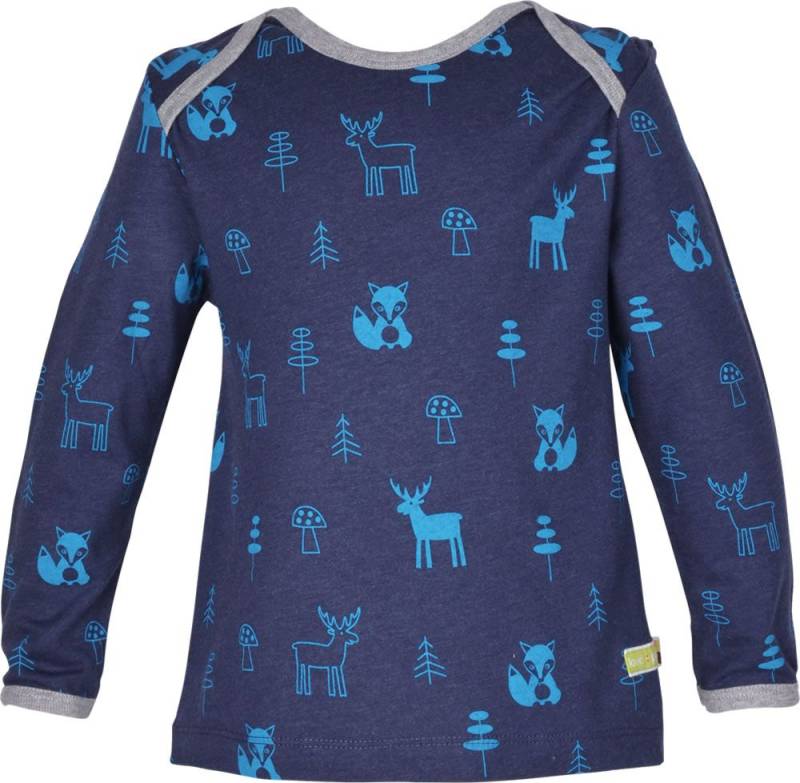 loud + proud Shirt Langarm mit Wollanteil midnight von Loud und Proud