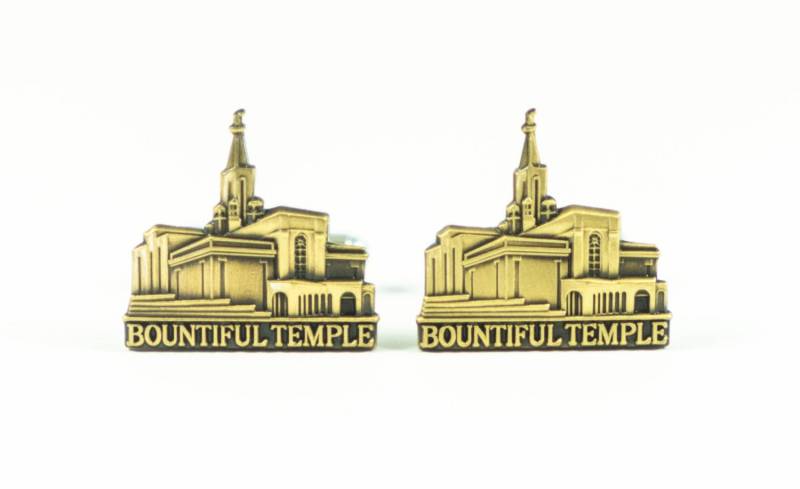 Bountiful Temple Manschettenknöpfe, Anstecknadeln, Krawattenstangen, Ohrringe, Schmuck Und Accessoires von LoudCufflinks