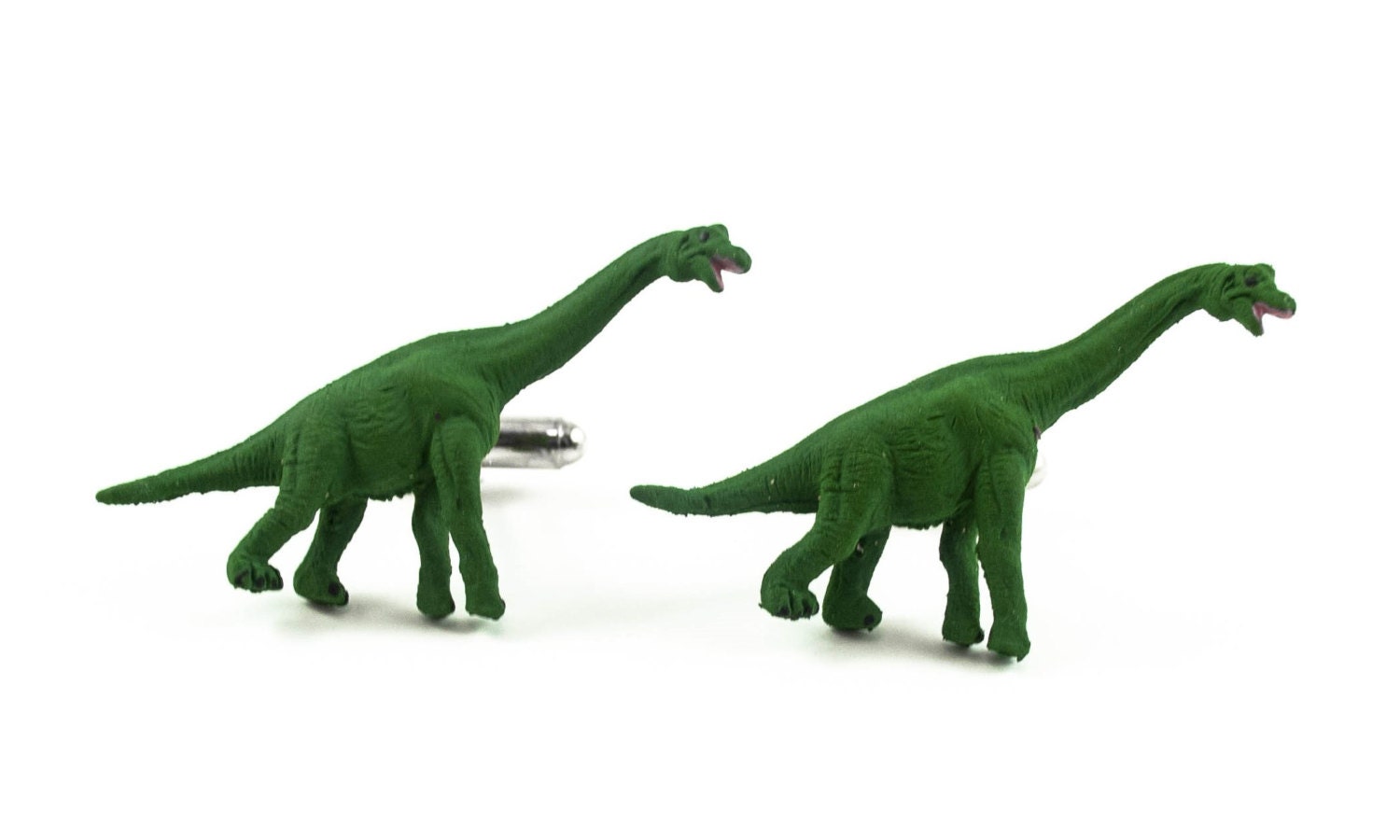 Brachiosaurus Dinosaurier Manschettenknöpfe, Reversnadeln, Krawattenstangen, Ohrringe, Schmuck Und Accessoires von LoudCufflinks