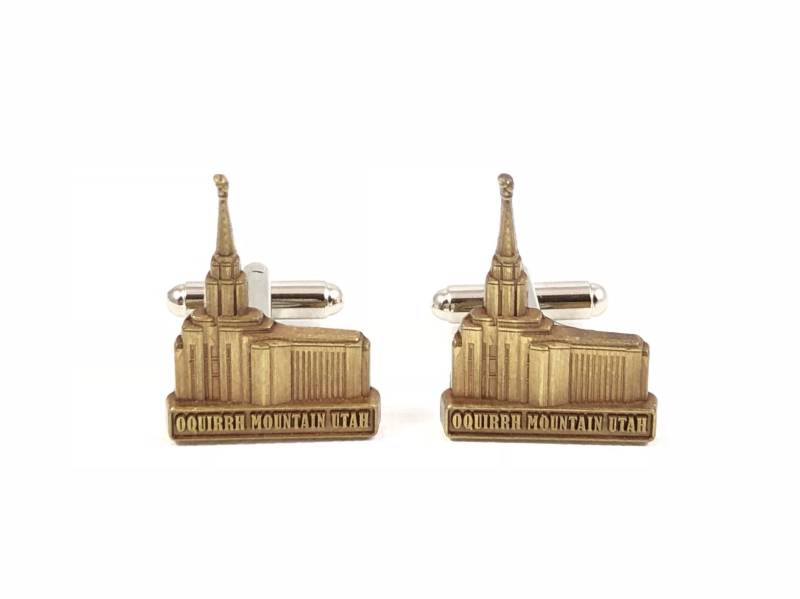 Oquirrh Mountain Temple Manschettenknöpfe, Reversnadeln, Krawattenstangen, Ohrringe, Schmuck Und Accessoires von LoudCufflinks