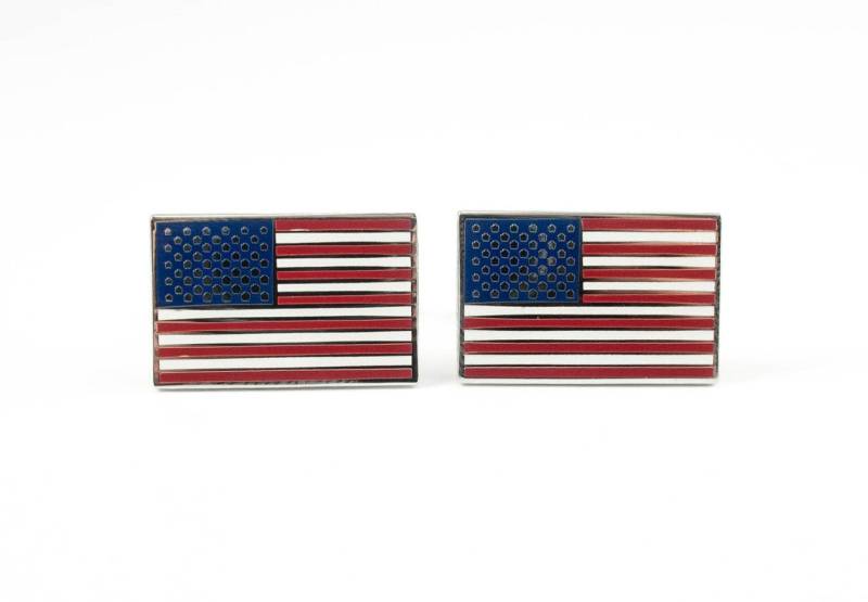 Us Flag Manschettenknöpfe, Reversnadeln, Krawattenstangen, Ohrringe, Schmuck Und Accessoires von LoudCufflinks