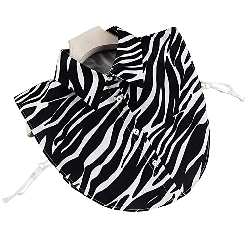 LoudSung Fake Collar Abnehmbare Halbhemdbluse Falscher Kragen Elegante Designs für Frauen Mädchen von LoudSung