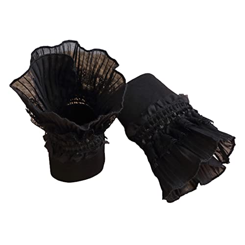 LoudSung MESSKRIST SHANDS Blumen Rüsche falsche Ärmel geschaffene Spitze abtrennbare Manschette gefälschte Ärmeln für Frauen Mädchen von LoudSung