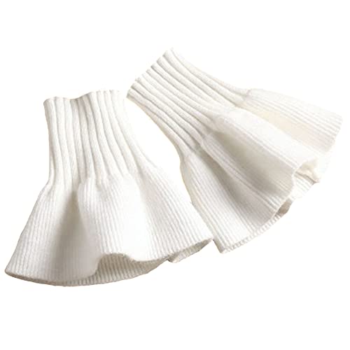 LoudSung MESSKRIST SHANDS Blumen Rüsche falsche Ärmel geschaffene Spitze abtrennbare Manschette gefälschte Ärmeln für Frauen Mädchen von LoudSung