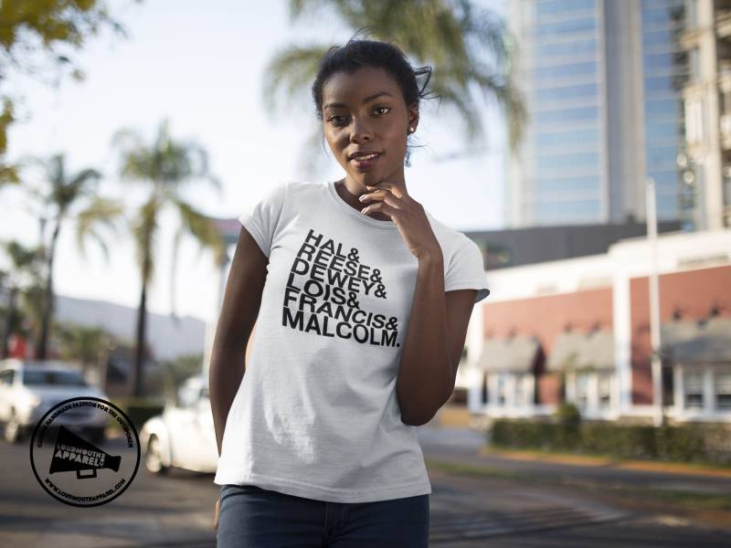 Malcolm in Der Mitte Tv-Charaktere Tv-Show Unisex T-Shirt von LoudmouthApparel