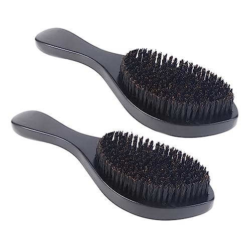 Loufy Curved Wave Brush Men 's Styling Kamm Soft and Wild Boar Hairdressing Tool von Loufy