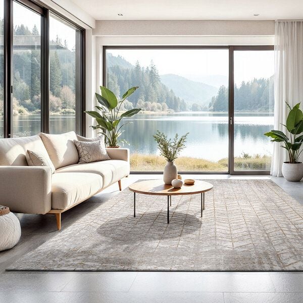 Louis De Poortere Teppich MAD MEN JACOB'S LADDER von Louis De Poortere