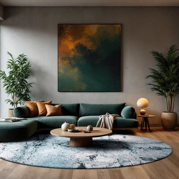 Louis De Poortere Teppich MAD MEN SOL von Louis De Poortere