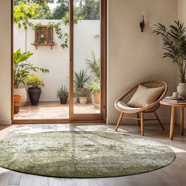 Louis De Poortere Teppich MAD MEN VIRGIN LAND von Louis De Poortere